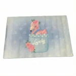 قالیچه چوغا  فانتزی پشت ترمز طرح فلامینگو