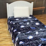 پتو 1 نفره زمستانه خارجی دو رو طرح هندسی - تصویر 4