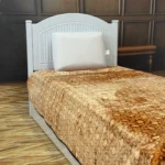 پتو 1 نفره زمستانه خارجی دو رو  طرح ریز نقش - تصویر 4