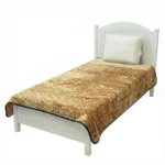 پتو 1 نفره زمستانه خارجی دو رو  طرح ریز نقش