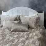 روتختی 2نفره مخمل شانل گلدوزی 8 تکه طرح لینا 06 - تصویر 6