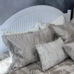 روتختی 2نفره مخمل شانل گلدوزی 8 تکه طرح لینا 06 - تصویر 5