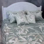 روتختی دونفره ساتین ژاکارد 7 تکه مدل کنار - تصویر 3