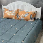 روتختی 2نفره ساتین سیلک 4تکه کد 2199 - تصویر 2