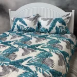 روتختی 2نفره  ساتین سیلک 4تکه کد 2132 - تصویر 5