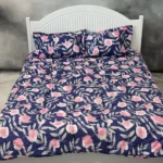 روتختی 2نفره  ساتین سیلک 4تکه کد 2202 - تصویر 9