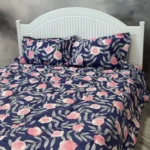 روتختی 2نفره  ساتین سیلک 4تکه کد 2202 - تصویر 8