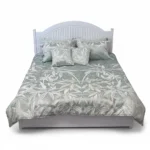 روتختی دونفره ساتین ژاکارد 7 تکه مدل کنار