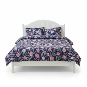 روتختی 2نفره  ساتین سیلک 4تکه کد 2202