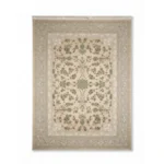 فرش لیانا صدفی سبز اکرلیک 1200 شانه برجسته