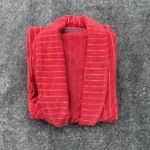 حوله تن پوش پالتویی برق لامع لوزان آجری - تصویر 3