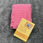 حوله تن پوش پالتویی کودک برق لامع لوزان صورتی - تصویر 4