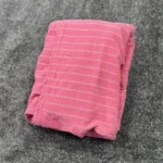 حوله تن پوش پالتویی کودک برق لامع لوزان صورتی - تصویر 3