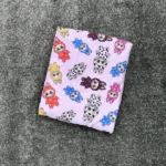 حوله تن پوش پالتویی کودک برق لامع لبوبو صورتی - تصویر 4