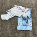 حوله تن پوش پالتویی کودک برق لامع السا آنا - تصویر 3