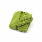 حوله تن پوش پالتویی برق لامع لوزان زیتونی