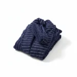 حوله تن پوش پالتویی برق لامع لوزان سورمه ای