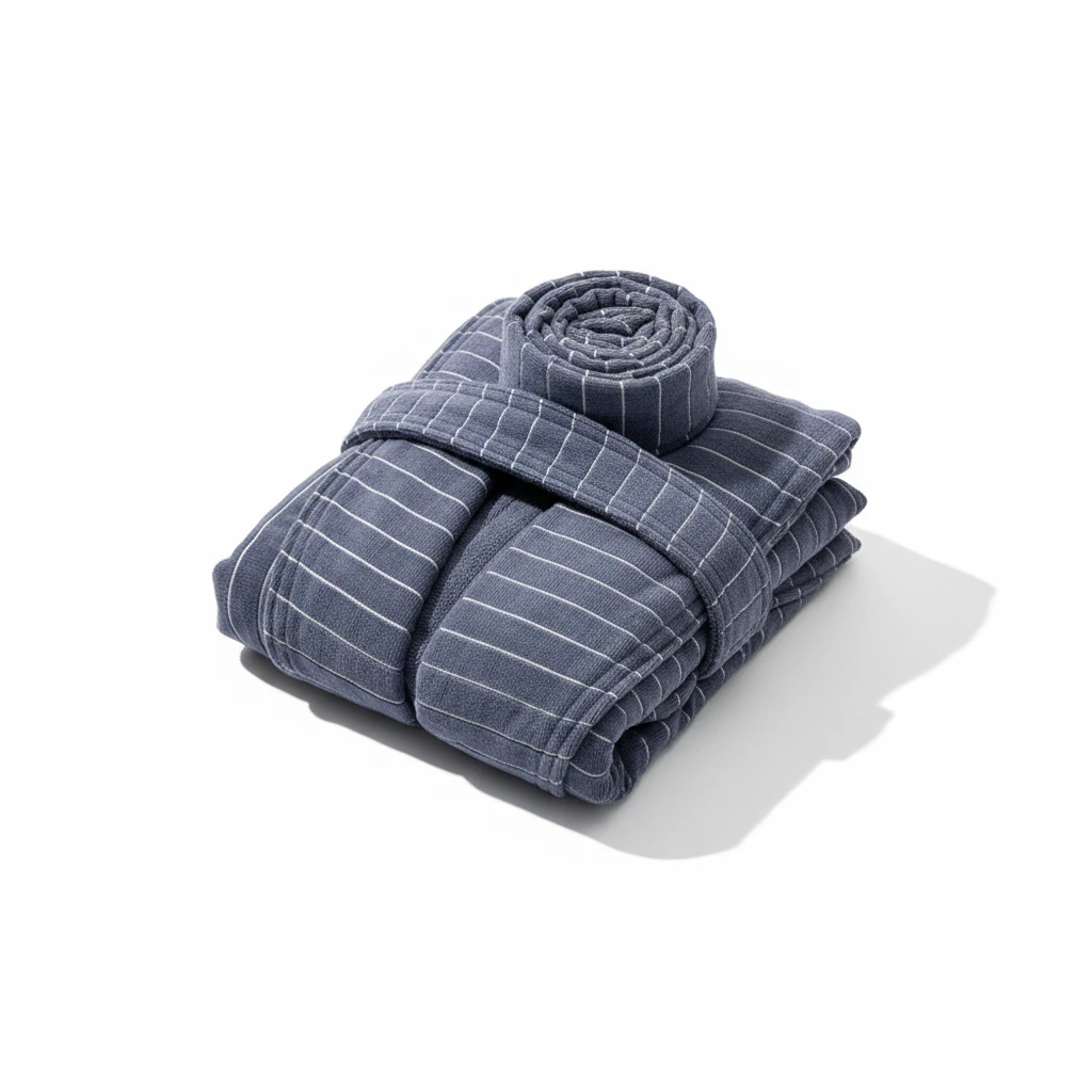 03424056 حوله تن پوش پالتویی برق لامع لوزان نوک مدادی - تصویر 1