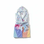 حوله تن پوش پالتویی کودک برق لامع تک شاخ