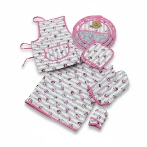 سرویس آشپرخانه 11 تکه رسپینا طرح گلدار