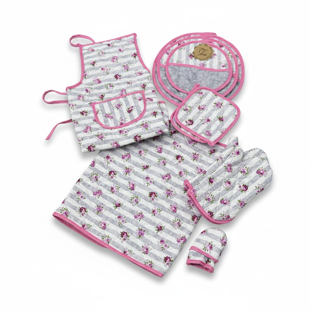 03423008 سرویس آشپرخانه 11 تکه رسپینا طرح گلدار - تصویر 1