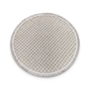 فرش 1*1 مراکشی کد 2314 بژ میکروفیلامنت 160شانه 400تراکم