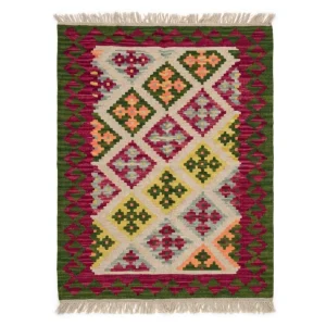 گلیم 1.5*1 پشم گوسفندی کد 0012