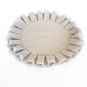 زیربشقابی چین دار