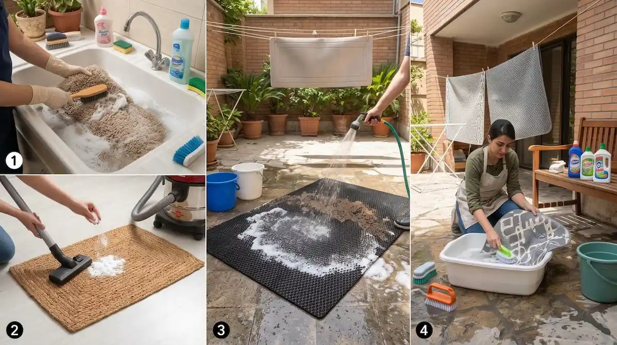 چگونه پادری‌ها را مثل روز اول تمیز کنیم؟ (راهنمای شستشو بر اساس جنس)